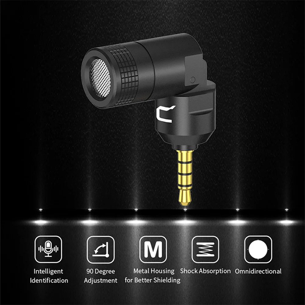 COMICA CVM-VS07 Mini Plug-in Omnidirectional Microphone Mic 3.5mm TRRS Plug 90 Adjustable for Action Camera DSLR Camera phone
COMICA CVM-VS07 Mini Plug-in Omnidirectional Microphone Mic 3.5mm TRRS Plug 90 Adjustable for Action Camera DSLR Camera phone