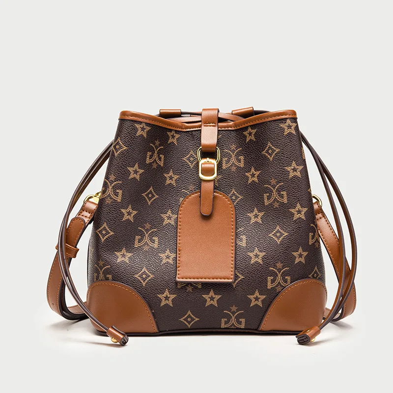 2021 New Vintage Old Flower Bucket Bag Fashion All-match One Shoulder Messenger Bag Purses and Handbags Luxury Designer Sac Luxe
2021 New Vintage Old Flower Bucket Bag Fashion All-match One Shoulder Messenger Bag Purses and Handbags Luxury Designer Sac Luxe