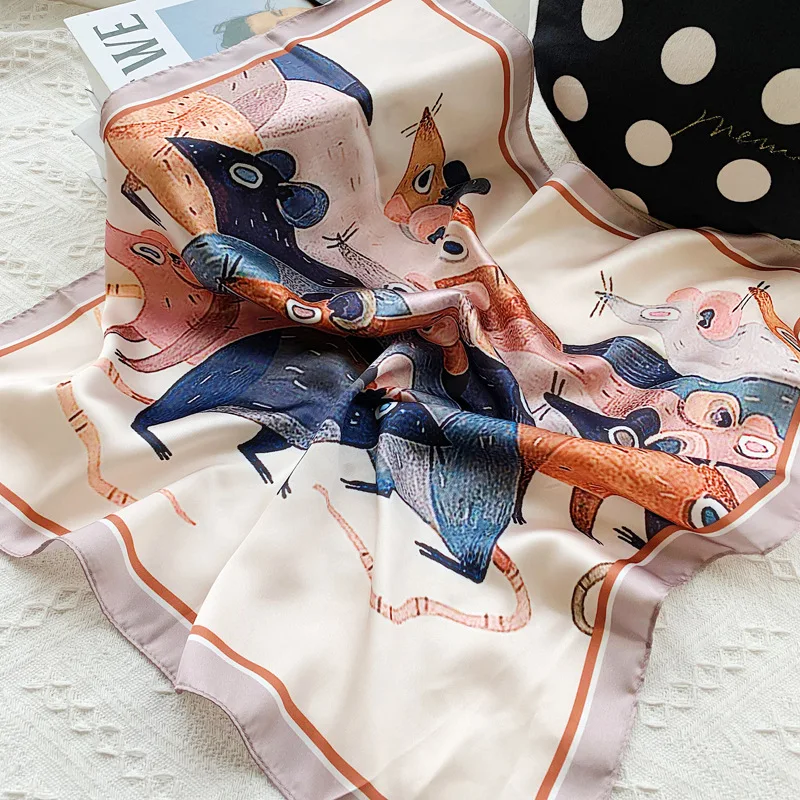 55*55cm Small Kerchief Hairband Neck Scarf For Women Fashion Print Headband Bag Scarfs Female Square Head Scarves Cute Wraps Red
55*55cm Small Kerchief Hairband Neck Scarf For Women Fashion Print Headband Bag Scarfs Female Square Head Scarves Cute Wraps Red