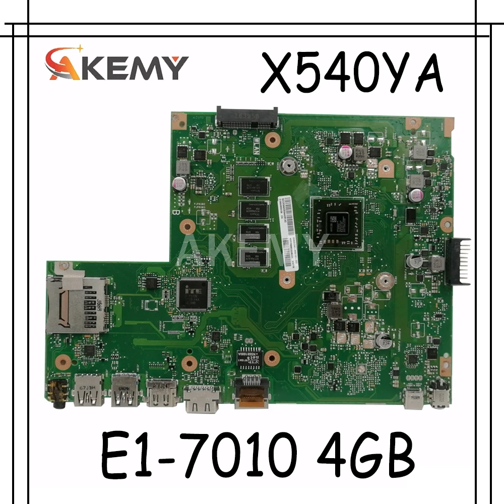 Оригинал для For Asus X540YA материнская плата для ноутбука X540YA E1-7010 4 Гб основная плата REV 3,0 протестированная хорошая бесплатная доставка
Оригинал для For Asus X540YA материнская плата для ноутбука X540YA E1-7010 4 Гб основная плата REV 3,0 протестированная хорошая бесплатная доставка