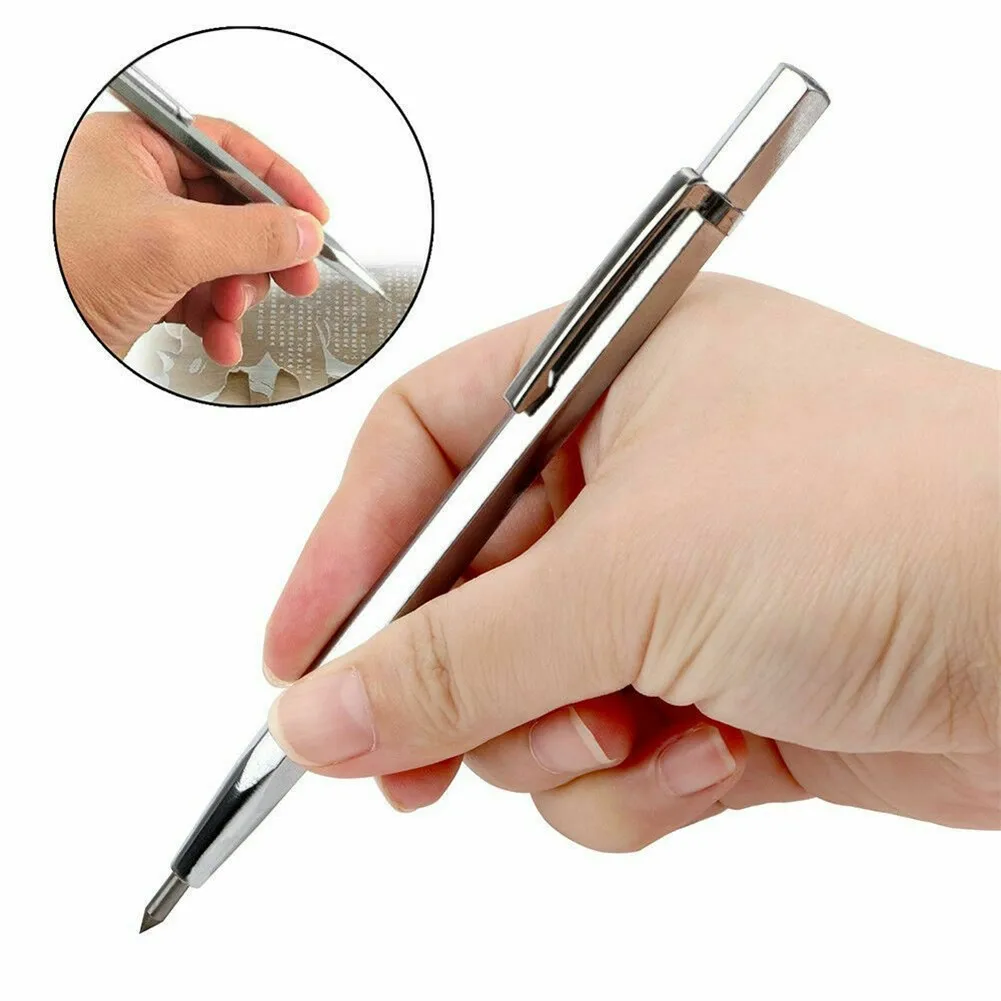 Tungsten Carbide Scriber Pen Engraving Tool Metal Glass Concrete Jewelry Marking Alloy Line Pen Portable Marker Pen Hand Tool
Tungsten Carbide Scriber Pen Engraving Tool Metal Glass Concrete Jewelry Marking Alloy Line Pen Portable Marker Pen Hand Tool