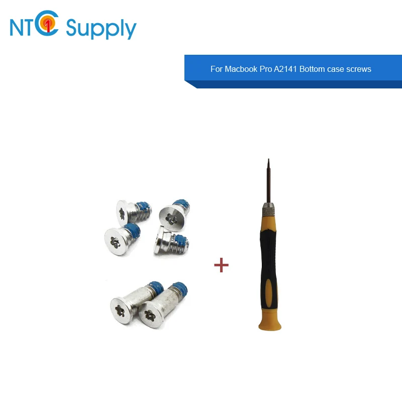 NTC Supply Brand new 6pcs/lot Laptop Bottom case screw Silver Grey 2019 Year For Macbook Pro A2141 Bottom cover screws
NTC Supply Brand new 6pcs/lot Laptop Bottom case screw Silver Grey 2019 Year For Macbook Pro A2141 Bottom cover screws