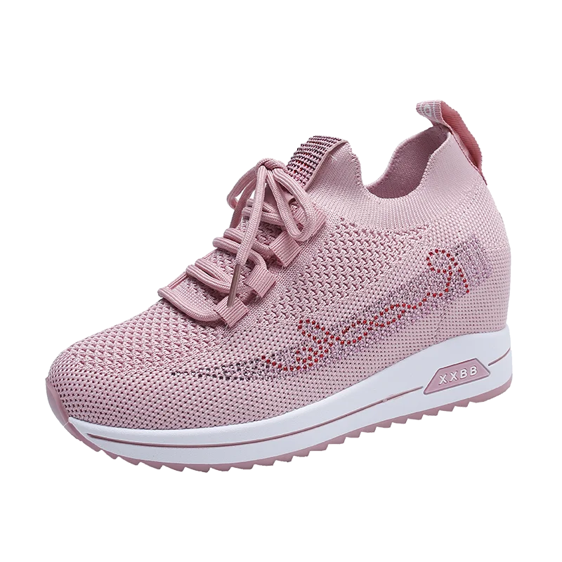 2021 New Breathable Platform Sneakers Hide Heel Fashion Sneakers for Women Lace Up Fashion Causal Shoes Woman Chunky Sneaker
2021 New Breathable Platform Sneakers Hide Heel Fashion Sneakers for Women Lace Up Fashion Causal Shoes Woman Chunky Sneaker