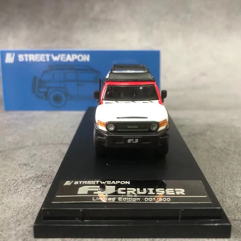 Street Weapon 1/64 Model Car Toyota FJ Cruiser J Park Coating Alloy Die-Cast Collection Metal Display - Limited 500 PCS
Street Weapon 1/64 Model Car Toyota FJ Cruiser J Park Coating Alloy Die-Cast Collection Metal Display - Limited 500 PCS