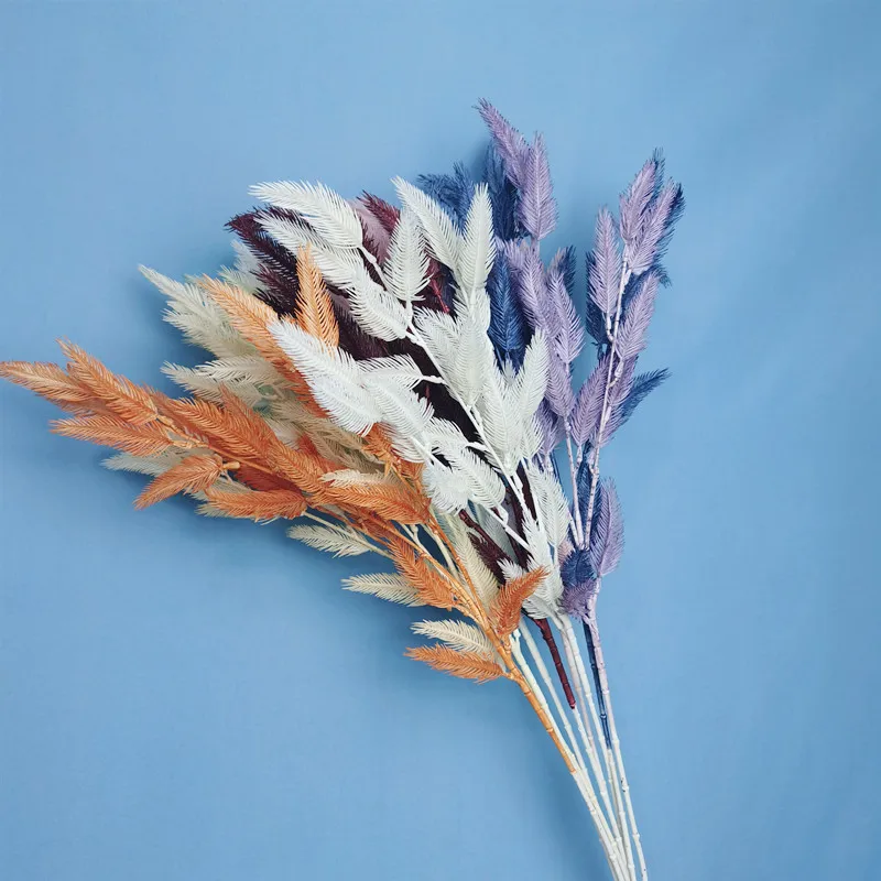 5pcs/lot 3 Fork Plastic Artificial Fake Flower Feather Maple for Wedding Home Flower Arrangement Flower Hotel Meichen Decorative
5pcs/lot 3 Fork Plastic Artificial Fake Flower Feather Maple for Wedding Home Flower Arrangement Flower Hotel Meichen Decorative