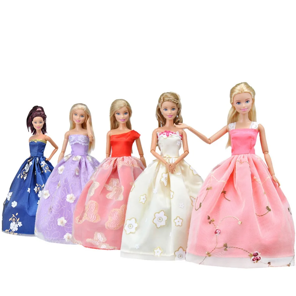 Fashion Summer Long Dress Outfits for Barbie BJD Doll Clothes Accessories Play House Dressing Up Costume Kids Girls Toys Gift
Fashion Summer Long Dress Outfits for Barbie BJD Doll Clothes Accessories Play House Dressing Up Costume Kids Girls Toys Gift