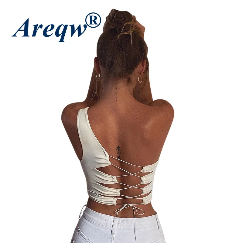 2021 Summer New Sexy Slim Small Vest Women's Single Shoulder Halter Strap Vest Women
2021 Summer New Sexy Slim Small Vest Women's Single Shoulder Halter Strap Vest Women