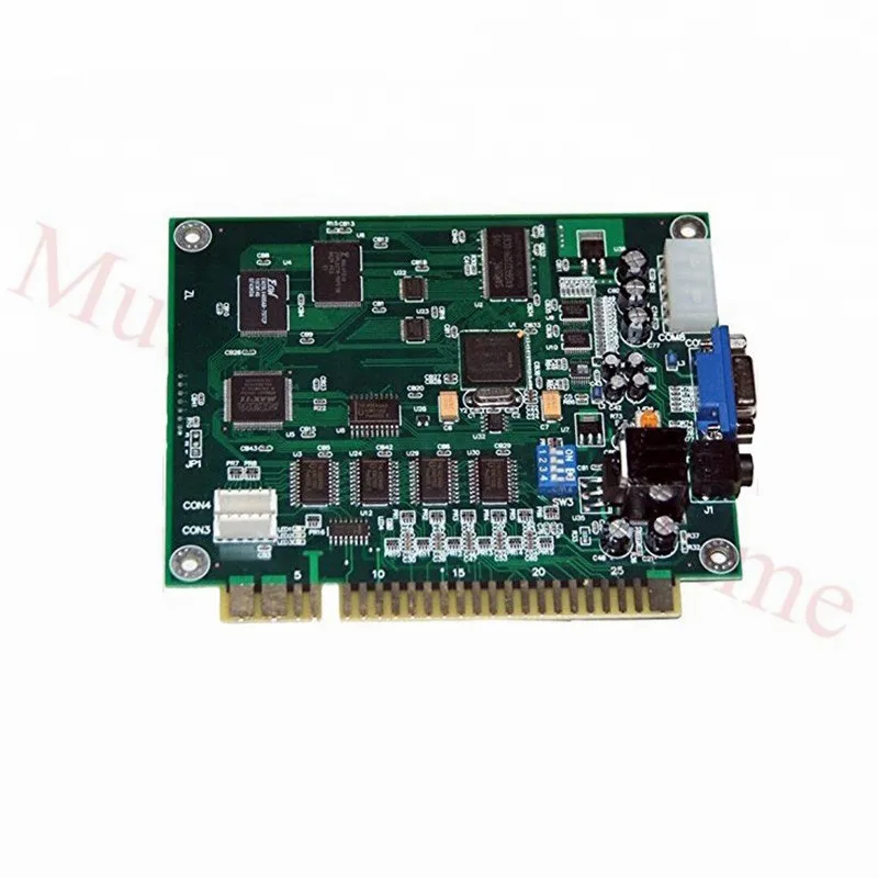 Игровая доска для игры Jamma 19 в 1 аркадная плата с несколькими играми печатная VGA CGA