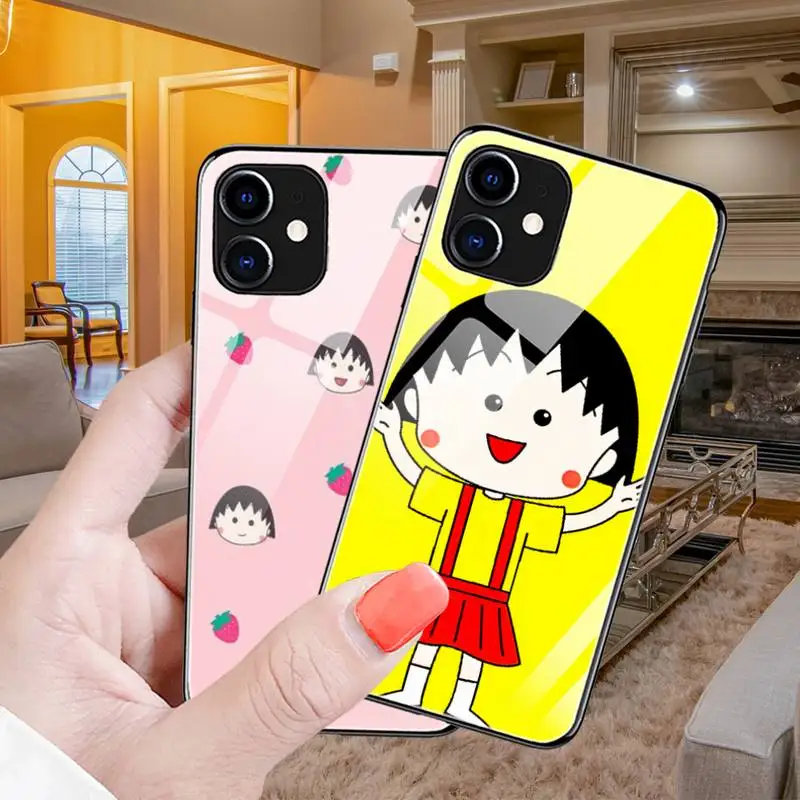 Chibi Maruko chan Cartoon Phone Case Glow Luminous Tempered Glass For iPhone11 12 Pro XR XS MAX8 X 7 6S Plus SE2020 12Mini cover
Chibi Maruko chan Cartoon Phone Case Glow Luminous Tempered Glass For iPhone11 12 Pro XR XS MAX8 X 7 6S Plus SE2020 12Mini cover