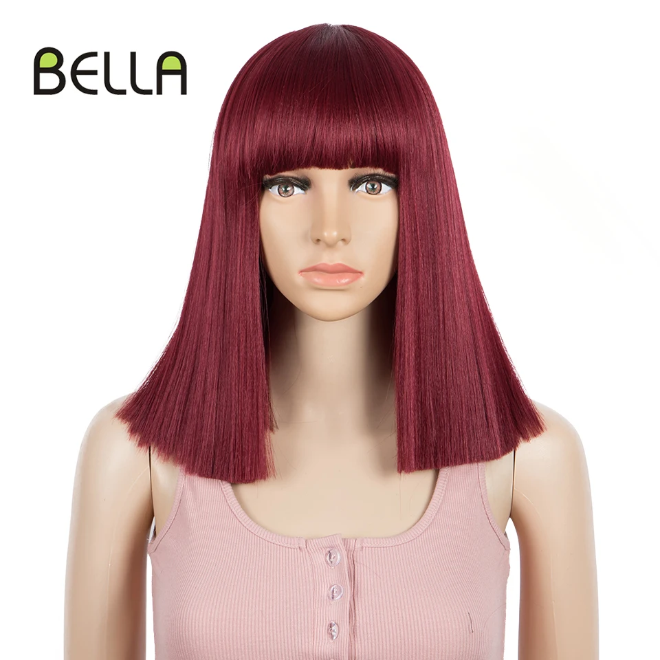 Женский синтетический короткий парик Bella Bob, парик 14 дюймов с челкой, светлый, бордовый, красный, 613, доступно 7 цветов, парик для женщин
Женский синтетический короткий парик Bella Bob, парик 14 дюймов с челкой, светлый, бордовый, красный, 613, доступно 7 цветов, парик для женщин