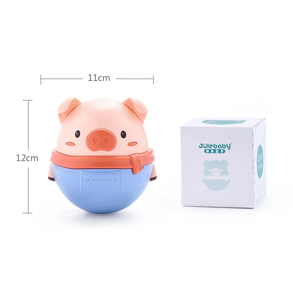Baby Rattle Cute Cartoon Piggy Soft Rubber Large Tumbler Rattle 0-1 Year Old Children Rattle Bath Toy
Baby Rattle Cute Cartoon Piggy Soft Rubber Large Tumbler Rattle 0-1 Year Old Children Rattle Bath Toy