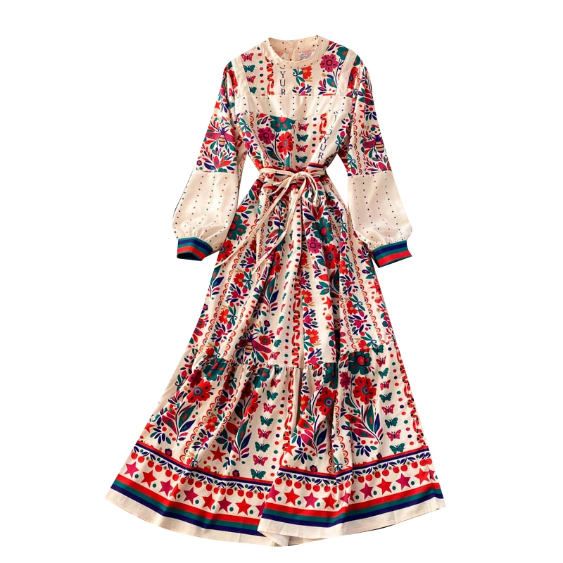 New Spring Autumn Women Fashion Outwear Bohemian Holiday Long Sleeve Standing Collar Elegant Dress Hit Color Sexy Dress
New Spring Autumn Women Fashion Outwear Bohemian Holiday Long Sleeve Standing Collar Elegant Dress Hit Color Sexy Dress