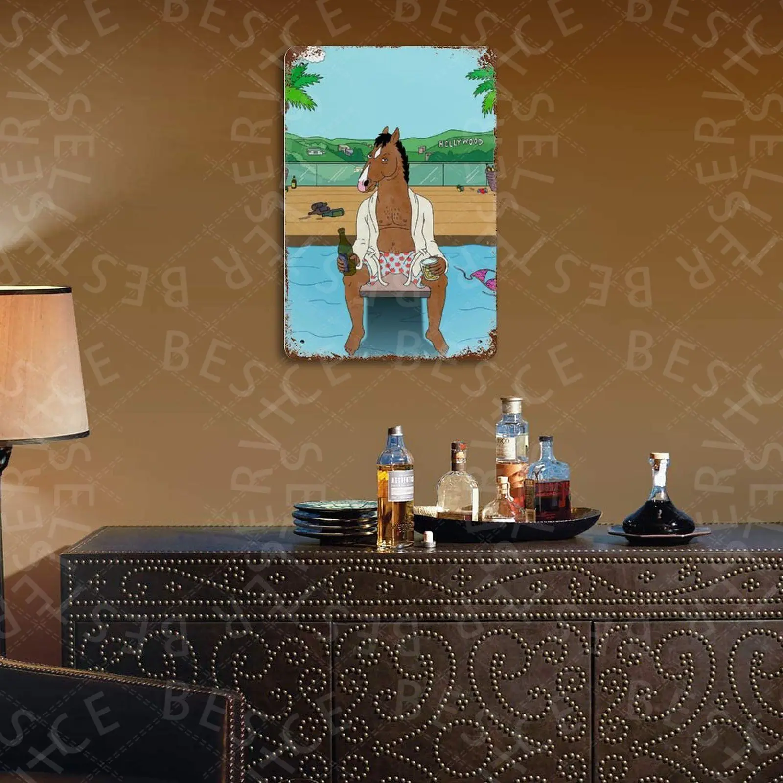 BoJack Horseman Tin Sign Plaque Plate Wall Decor Casino Decorative Plates Metal Pub Metal Vintage For Bar Pub Club
BoJack Horseman Tin Sign Plaque Plate Wall Decor Casino Decorative Plates Metal Pub Metal Vintage For Bar Pub Club