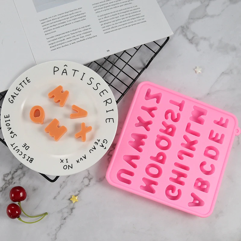 Silicone Baking Accessories 3D DIY Sugar Craft Chocolate Cutter Mould Fondant Cake Decorating Tool 26 Uppercase English Letters
Silicone Baking Accessories 3D DIY Sugar Craft Chocolate Cutter Mould Fondant Cake Decorating Tool 26 Uppercase English Letters