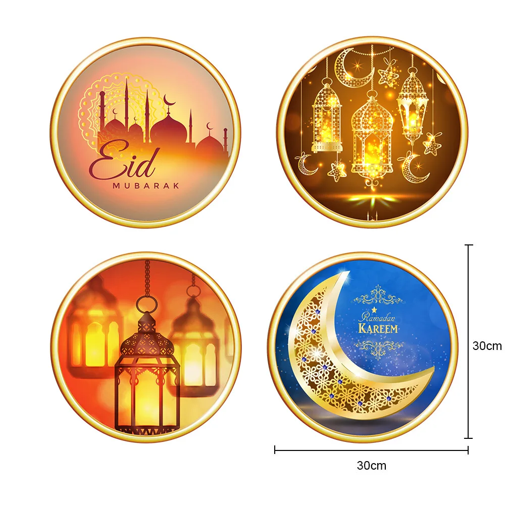 Islamic Eid Mubarak Wall Sticker 2021 Hot Ramadan Kareem Room Wall Decor Muslim Festival Decoration Moon Star Window Sticker Art
Islamic Eid Mubarak Wall Sticker 2021 Hot Ramadan Kareem Room Wall Decor Muslim Festival Decoration Moon Star Window Sticker Art
