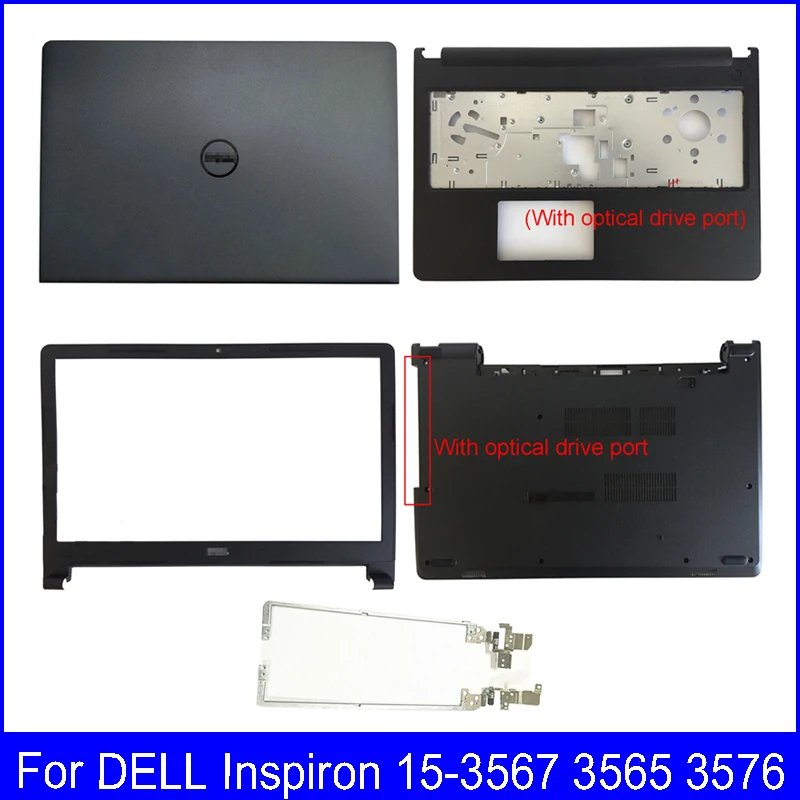 Новинка, задняя крышка ЖК-дисплея для ноутбука DELL Inspiron 15-3567 3565 3576, передняя панель, Упор для рук, нижний чехол, петли, верхняя крышка A B C D
Новинка, задняя крышка ЖК-дисплея для ноутбука DELL Inspiron 15-3567 3565 3576, передняя панель, Упор для рук, нижний чехол, петли, верхняя крышка A B C D