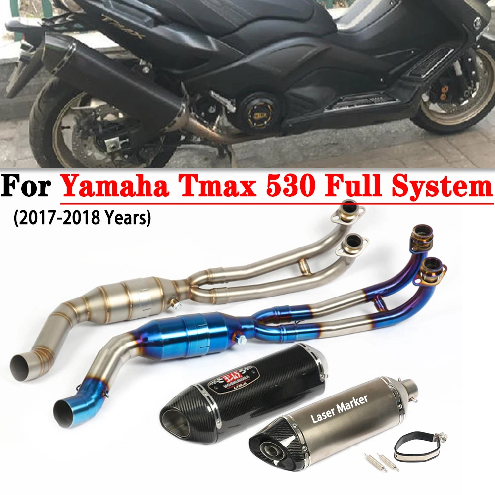 For Yamaha Tmax 530 T-max 530 2017-2018 Motorcycle Yoshimura Exhaust Escape Moto Modify Muffler Full System DB Killer Motocross
For Yamaha Tmax 530 T-max 530 2017-2018 Motorcycle Yoshimura Exhaust Escape Moto Modify Muffler Full System DB Killer Motocross