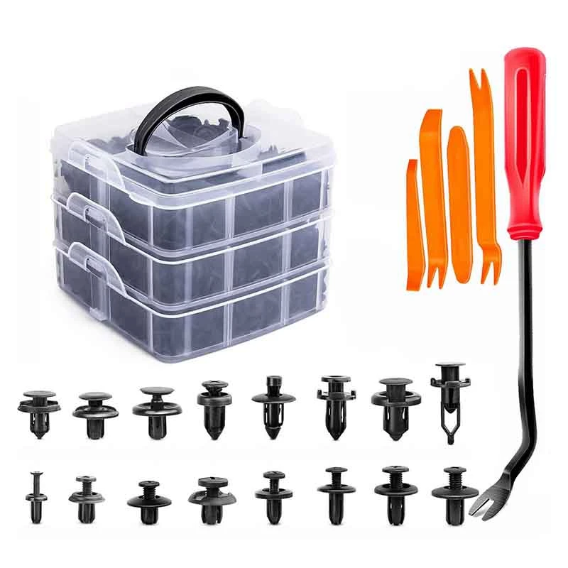 630 шт. автомобилей фиксаторы авто крепежа пуш-ап отделка зажимы булавки заклепки бампера комплект
630 шт. автомобилей фиксаторы авто крепежа пуш-ап отделка зажимы булавки заклепки бампера комплект