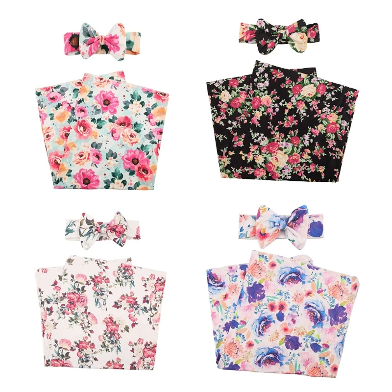2 Pcs Newborn Baby Receiving Blanket Bowknot Headband Set Infant Print Swaddle null
2 Pcs Newborn Baby Receiving Blanket Bowknot Headband Set Infant Print Swaddle null