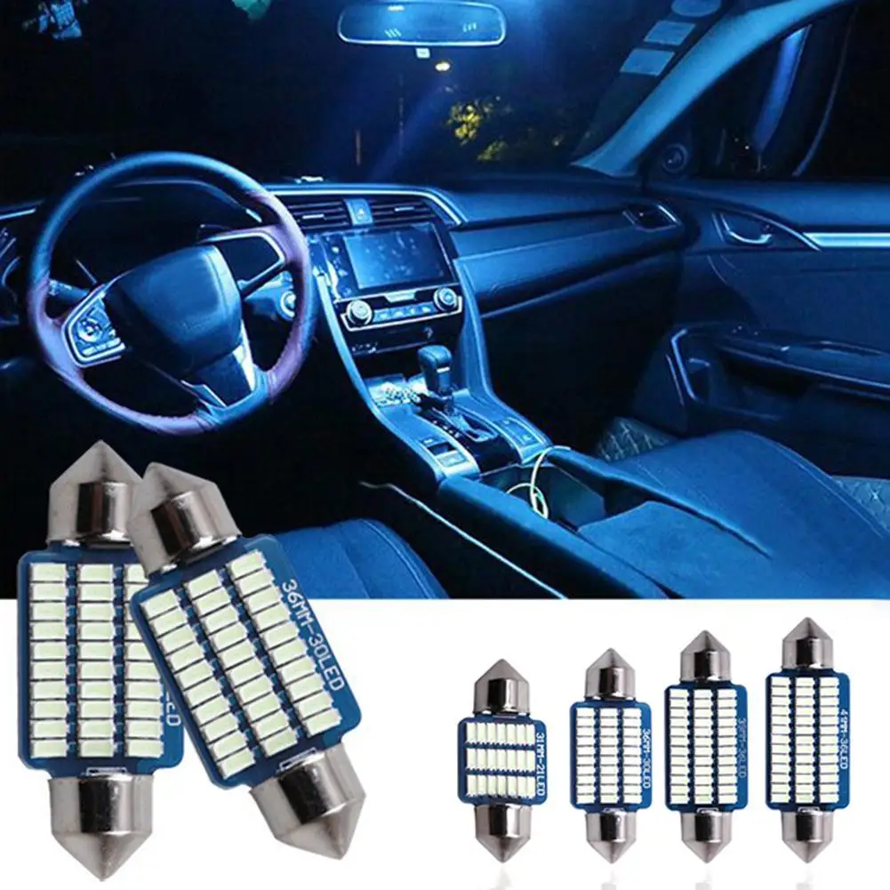 4Pcs/Set T10 Car Auto Festoon Interior Dome Bulb License Reading Light Lamp Automotive Interior Decorative Lights
4Pcs/Set T10 Car Auto Festoon Interior Dome Bulb License Reading Light Lamp Automotive Interior Decorative Lights