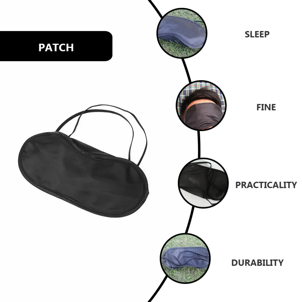 12 Pcs Sleeping Blinders Outdoor Elastic Blindfolds Shading Covers Eye Patches 
12 Pcs Sleeping Blinders Outdoor Elastic Blindfolds Shading Covers Eye Patches