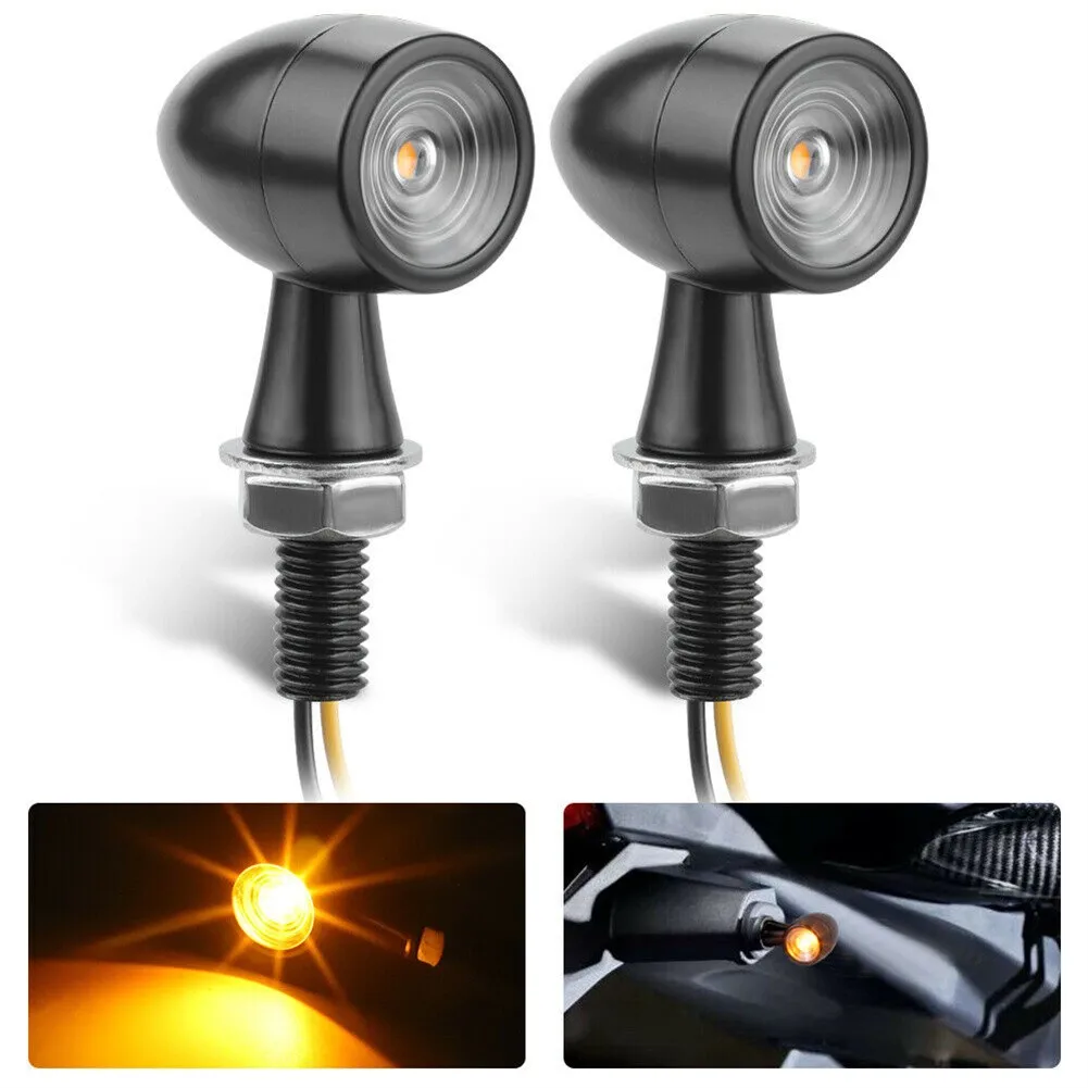 2pcs LED Motorcycle Mini Turn Signal Tail Light Indicator Blinkers Amber For Most Dirt Bike Street Bike Dual Sport Accesssories
2pcs LED Motorcycle Mini Turn Signal Tail Light Indicator Blinkers Amber For Most Dirt Bike Street Bike Dual Sport Accesssories