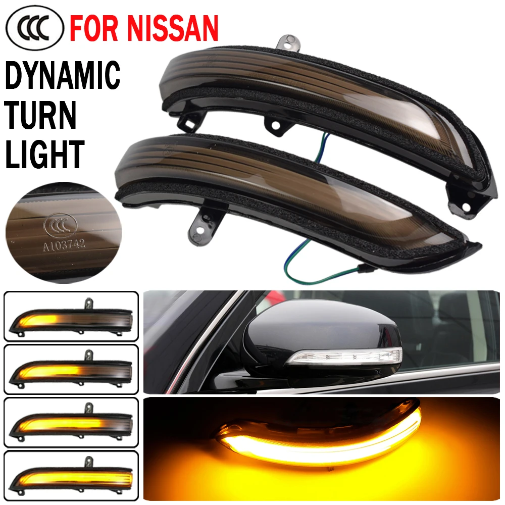 2pcs Dynamic Turn Signal LED Side Mirror Indicator Blinker Sequential Light For Nissan Teana J32 2008-2012 Maxima
2pcs Dynamic Turn Signal LED Side Mirror Indicator Blinker Sequential Light For Nissan Teana J32 2008-2012 Maxima
