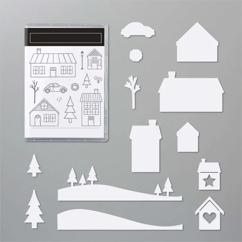 Clear Stamps And Cutting Dies House Street Lamp Tree Car Building For DIY Scrapbook Photo Album Craft Card 2021 New
Clear Stamps And Cutting Dies House Street Lamp Tree Car Building For DIY Scrapbook Photo Album Craft Card 2021 New