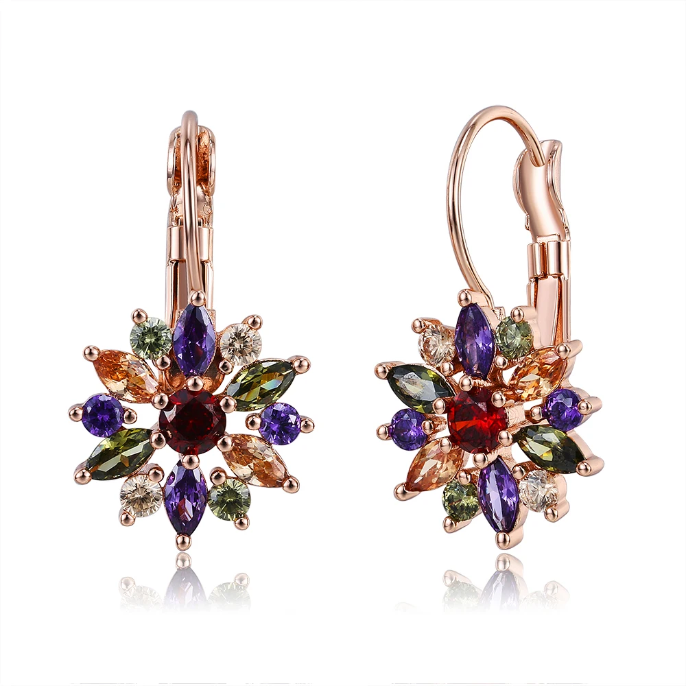 ZEMIOR 3 Colors Luxury Gold Color Flower Stud Earrings With Cubic Zirconia Women Earring Birthday Gift Fashion Jewelry Hot Sale
ZEMIOR 3 Colors Luxury Gold Color Flower Stud Earrings With Cubic Zirconia Women Earring Birthday Gift Fashion Jewelry Hot Sale