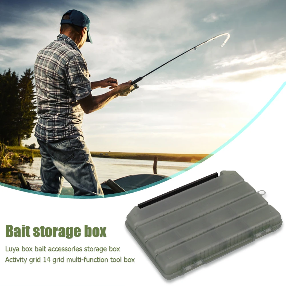 Fishing Lure Accessories Box Plastic Bait Fishing Tackle 14 Grids Box Container for Outdoor Fishing Portable Accessories
Fishing Lure Accessories Box Plastic Bait Fishing Tackle 14 Grids Box Container for Outdoor Fishing Portable Accessories