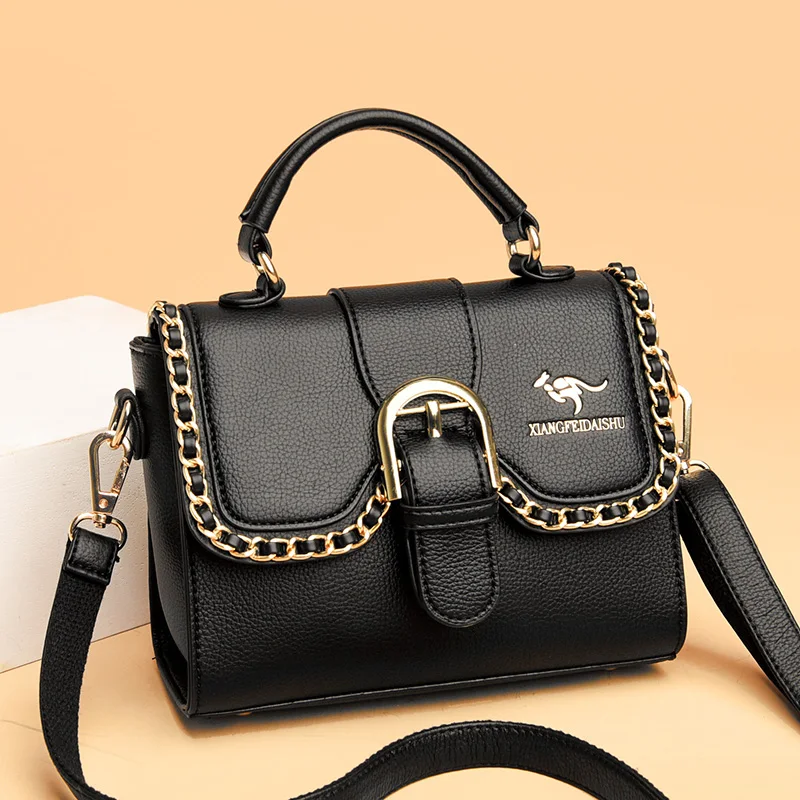 Luxury Designer Chain Bag Handbag New Style Women's Fashion Shoulder Bag Flip Bag High Quality PU Leather Women Messenger Bag
Luxury Designer Chain Bag Handbag New Style Women's Fashion Shoulder Bag Flip Bag High Quality PU Leather Women Messenger Bag