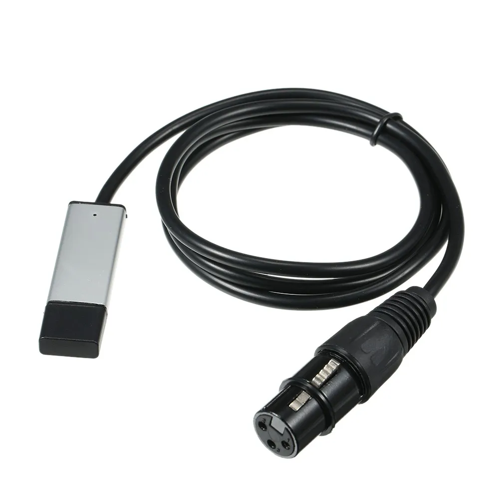 Адаптер интерфейса USB к DMX светодиодный DMX512 компьютерный ПК контроллер освещения