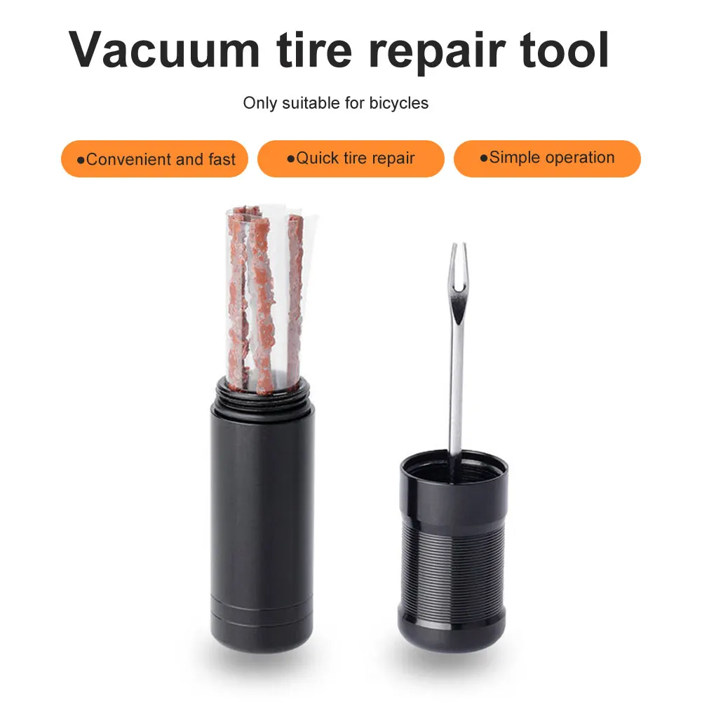 Bicycle Tubeless Tire Repair Tool Tyre Drill Puncture for Urgent Glue Free Repair Optional Rubber Stripe
Bicycle Tubeless Tire Repair Tool Tyre Drill Puncture for Urgent Glue Free Repair Optional Rubber Stripe