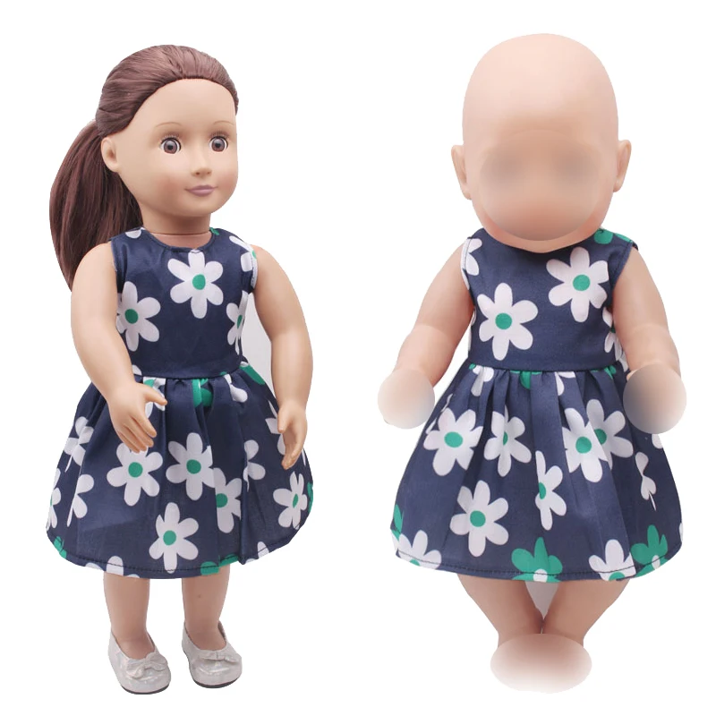Модное платье с принтом темно-синего цвета подходит для кукол новорожденных 18 дюймов, 43 см, аксессуары для кукол Nenuco 42 см
Модное платье с принтом темно-синего цвета подходит для кукол новорожденных 18 дюймов, 43 см, аксессуары для кукол Nenuco 42 см