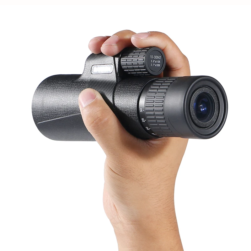 Baigish 10-30x42 High Zoom Monocular Military Telescope BAK4 Prism Binoculars Big Eyepiece lens Spotting Scope for Hunting
Baigish 10-30x42 High Zoom Monocular Military Telescope BAK4 Prism Binoculars Big Eyepiece lens Spotting Scope for Hunting