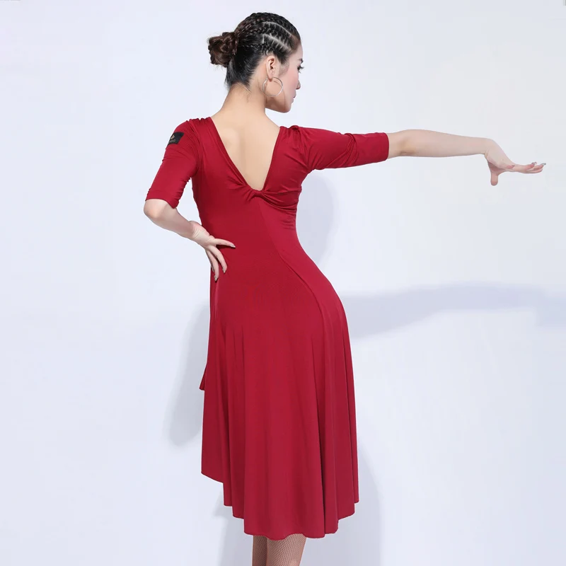 Летнее платье для латиноамериканских танцев Женская Стандартная одежда