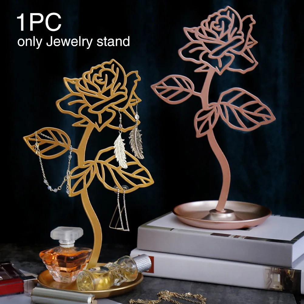 Bedroom Jewelry Stand Space Saving Nordic Style Display Rack With Tray Rose Shape Gift Counter Bracelet Home Decor Freestanding
Bedroom Jewelry Stand Space Saving Nordic Style Display Rack With Tray Rose Shape Gift Counter Bracelet Home Decor Freestanding