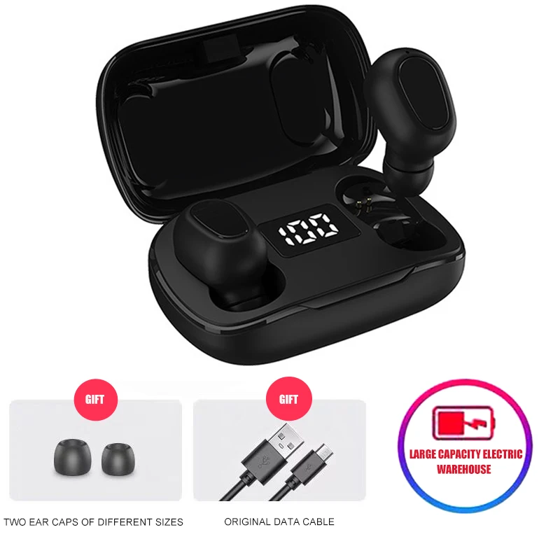 Bluetooth 5 0 наушники 350 мА/ч зарядная коробка беспроводные 9D стерео спортивные