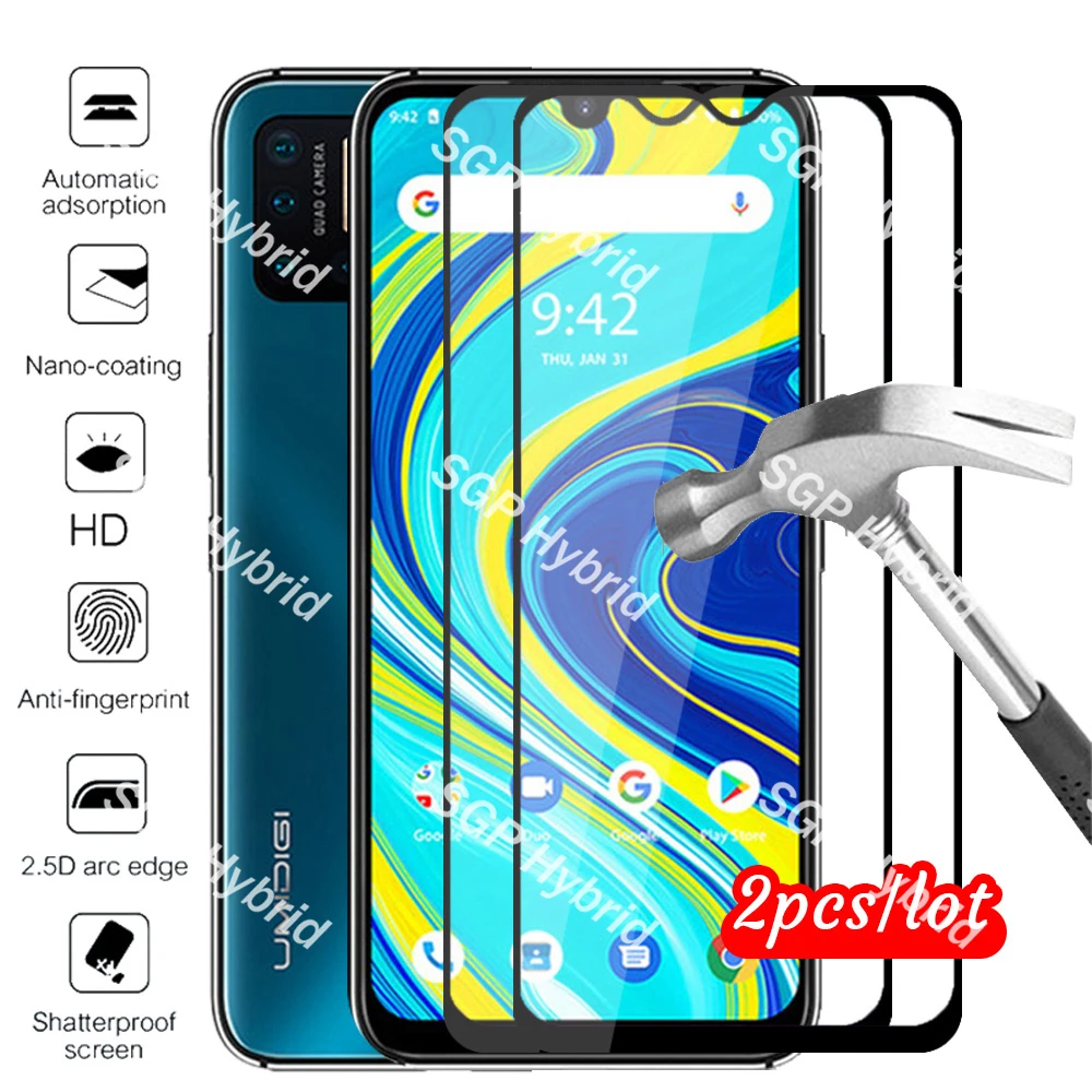 2 шт. защитное стекло на UMIDIGI A7 Pro Чехол Для UMI A7Pro UMIDIGIA7 закаленное чехол для