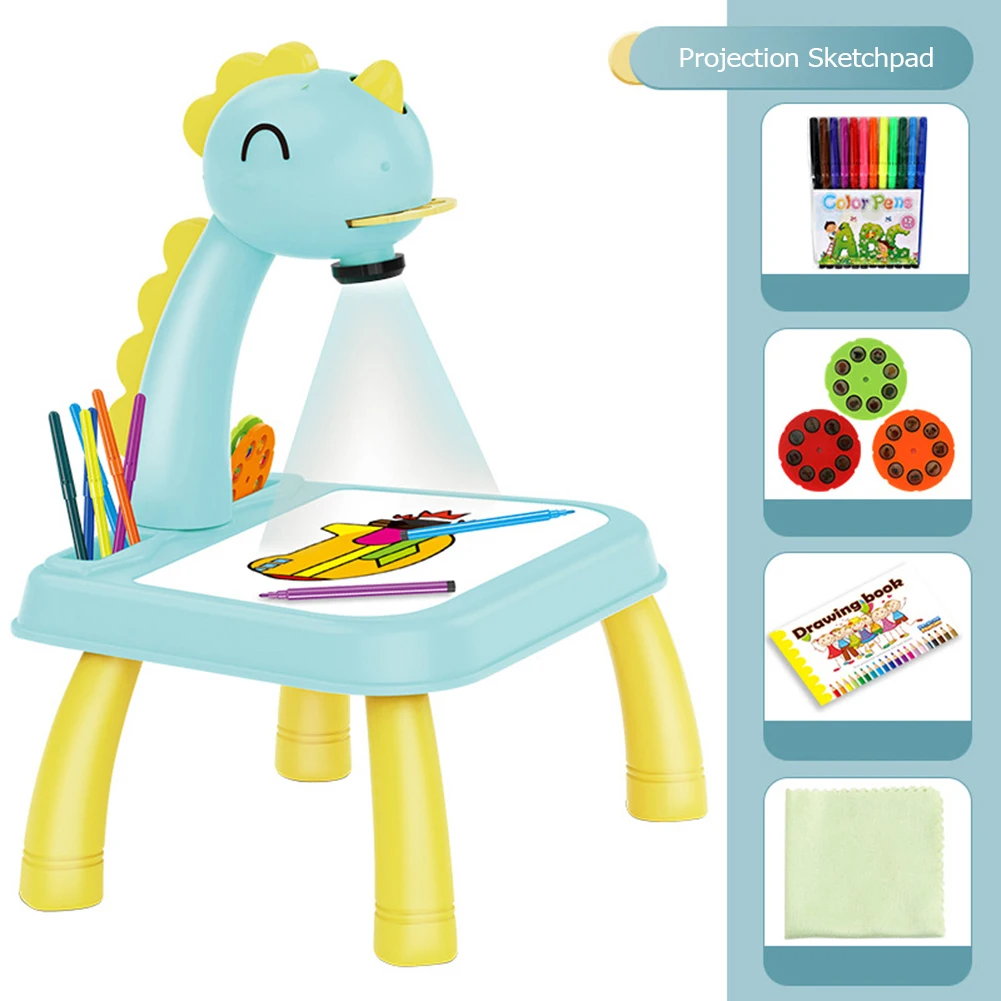 Children Led Projector Art Drawing Painting Table Light Toy Painting Board Desk Educational Learning Paint Tools Toys For kids
Children Led Projector Art Drawing Painting Table Light Toy Painting Board Desk Educational Learning Paint Tools Toys For kids