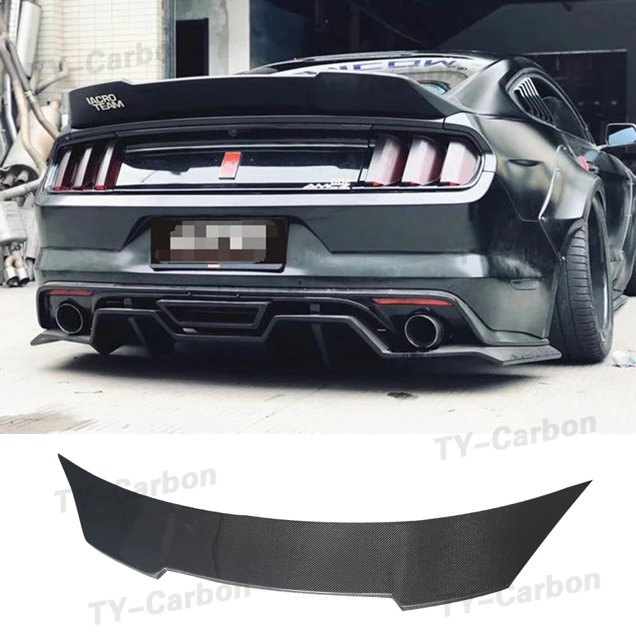 Carbon Fiber FRP Rear Boot Spoiler Trunk Lip Wings Spoiler Car Styling for Ford Mustang GT V8 V6 Coupe 2015 -2020 Robot Style
Carbon Fiber FRP Rear Boot Spoiler Trunk Lip Wings Spoiler Car Styling for Ford Mustang GT V8 V6 Coupe 2015 -2020 Robot Style