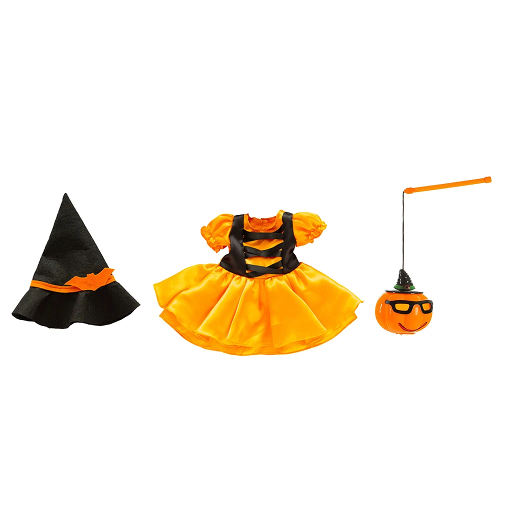 Halloween Clothes Suits for 18" American Doll Generation Doll Dress Pumpkin Lantern Accessories
Halloween Clothes Suits for 18" American Doll Generation Doll Dress Pumpkin Lantern Accessories