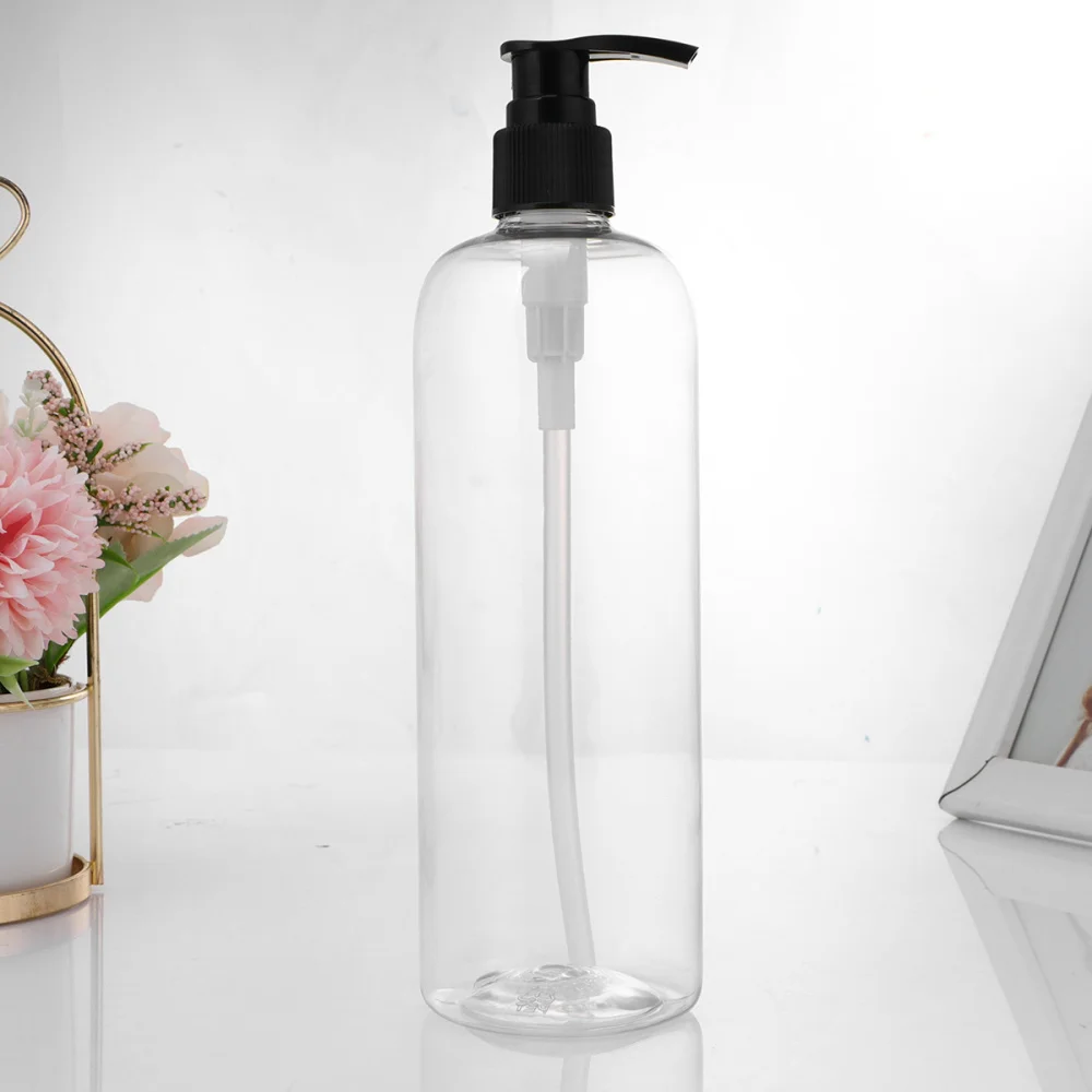 4Pcs 500ml Press Pump Bottle Emulsion Bottle Travel Subpackaing Bottle Refillable Bottle (Black Bottle and Black Pump)
4Pcs 500ml Press Pump Bottle Emulsion Bottle Travel Subpackaing Bottle Refillable Bottle (Black Bottle and Black Pump)