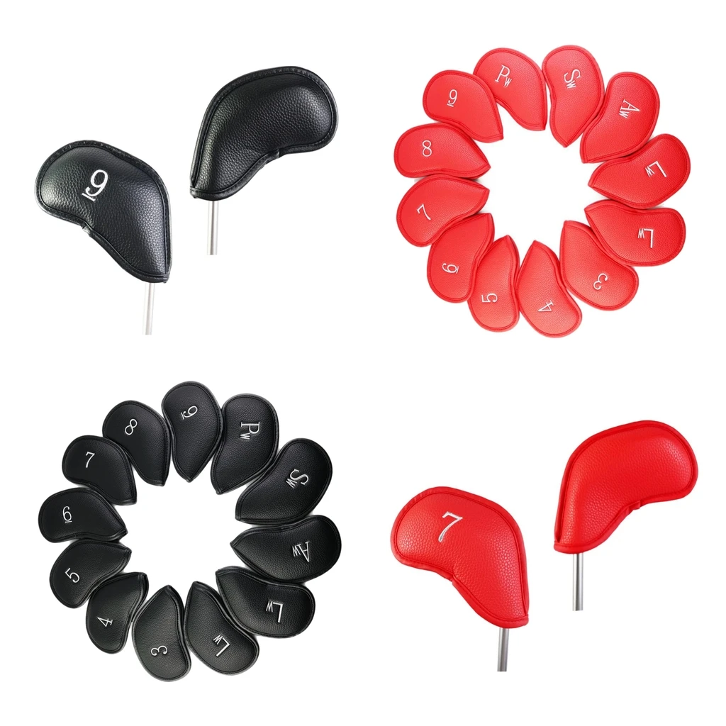 10Pcs Golf Club Covers Protector, Iron Protective Headcover for Golf Club Iron Head Covers Set Fit All Standard Clubs
10Pcs Golf Club Covers Protector, Iron Protective Headcover for Golf Club Iron Head Covers Set Fit All Standard Clubs