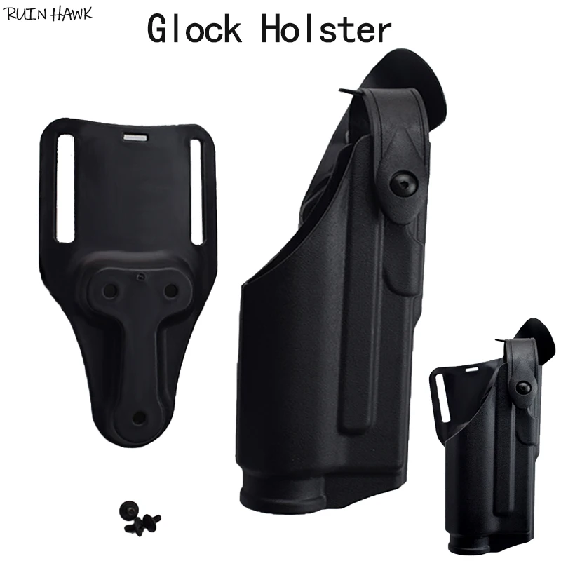 Tactical Glock A Reak Pistol 17 19 22 23 31 32 Belt Holster Right Hand with Flashlight Hunting Shooting Gun Waist Holster
Tactical Glock A Reak Pistol 17 19 22 23 31 32 Belt Holster Right Hand with Flashlight Hunting Shooting Gun Waist Holster