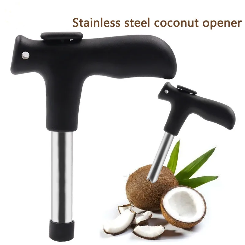 JINRUI нержавеющая сталь кокос нож для ракушек открывалка кокоса Открыватель