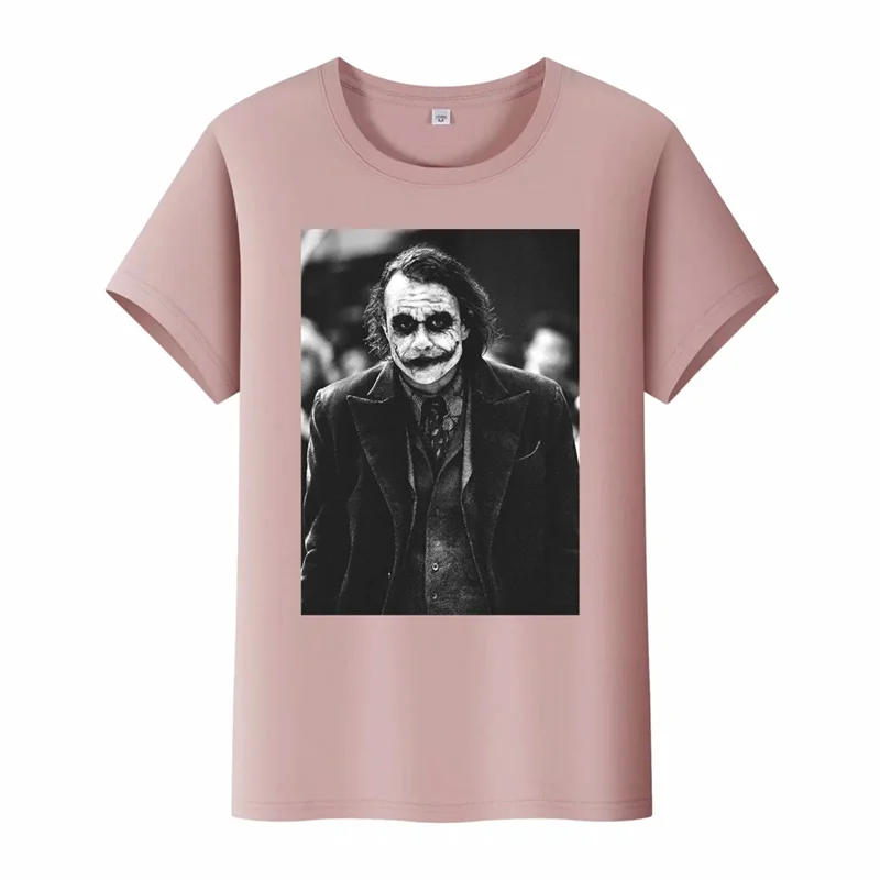 Summer personalized clown pattern custom 100% cotton short-sleeved T-shirt top for boys and girls
Summer personalized clown pattern custom 100% cotton short-sleeved T-shirt top for boys and girls