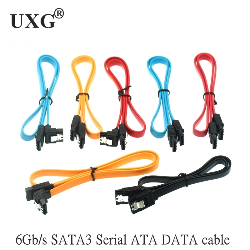 Кабель для передачи данных SATA3 6 дюймов ГБ/сек. дюйма с защелкой ПК ноутбука SATA 3 0