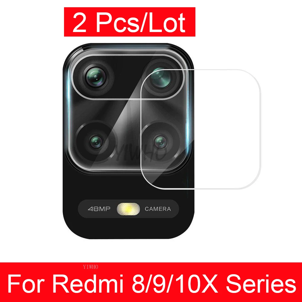 2 шт. на Radmi Note 8 Pro 9 Max 9A 9C Защитное стекло для Xiaomi Redmi S Global 10X 5G камера Len закаленное |