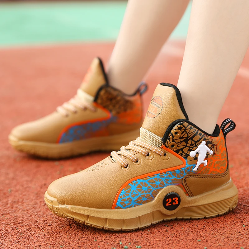 2021 New Boys Baskerball Shoes Thick Bottom Non-slip Children Running Sports Shoes Outdoor Kids Sneakers Boy Basket Trainers
2021 New Boys Baskerball Shoes Thick Bottom Non-slip Children Running Sports Shoes Outdoor Kids Sneakers Boy Basket Trainers